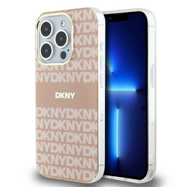 Zadný Kryt DKNY pre Apple iPhone 13 Pro Max IML Mono & Stripe MagSafe (DKHMP13XHRHSEP)-0