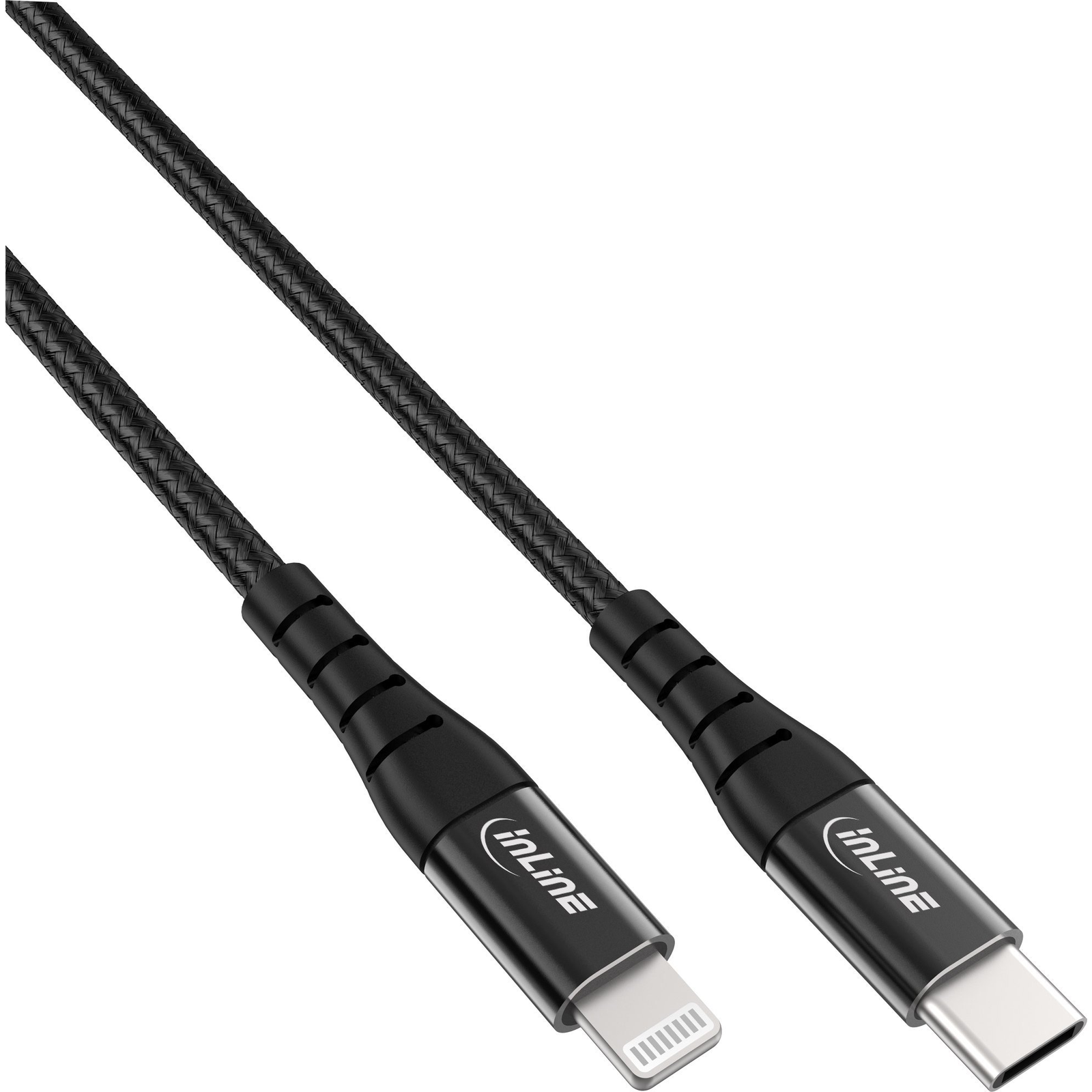 InLine 31460D cablu Lightning 2 m Negru (31460D)-0