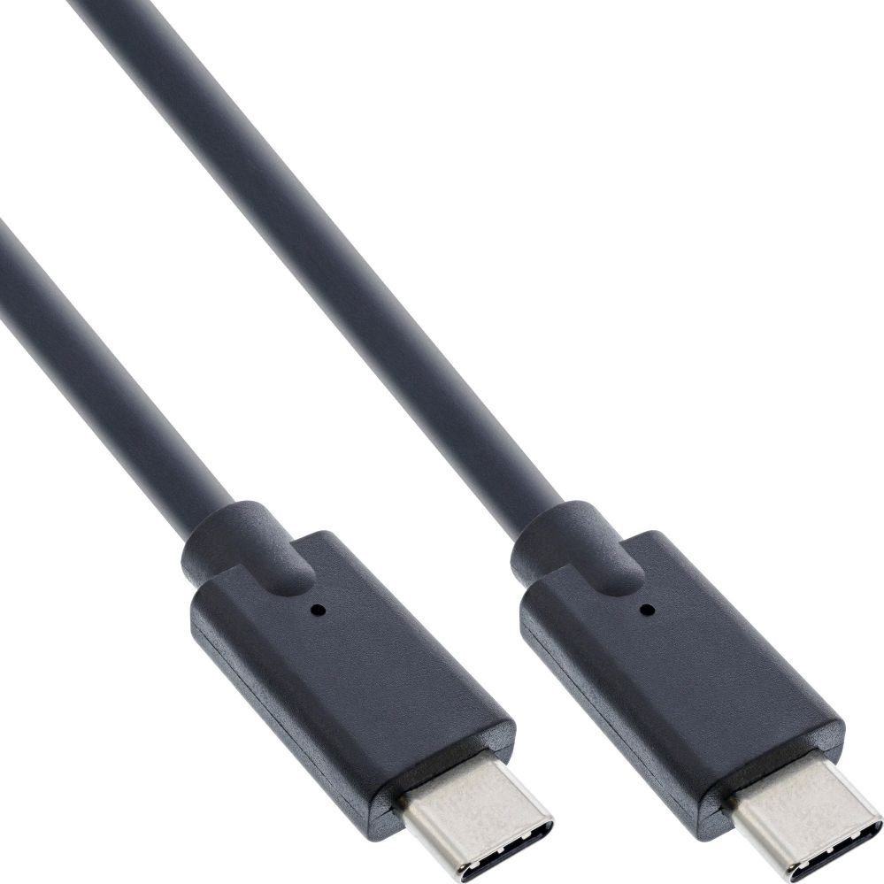 InLine 35707A USB кабел USB 3.2 Gen 2 (3.1 Gen 2) 0,3 м USB C Черен (35707A)-0