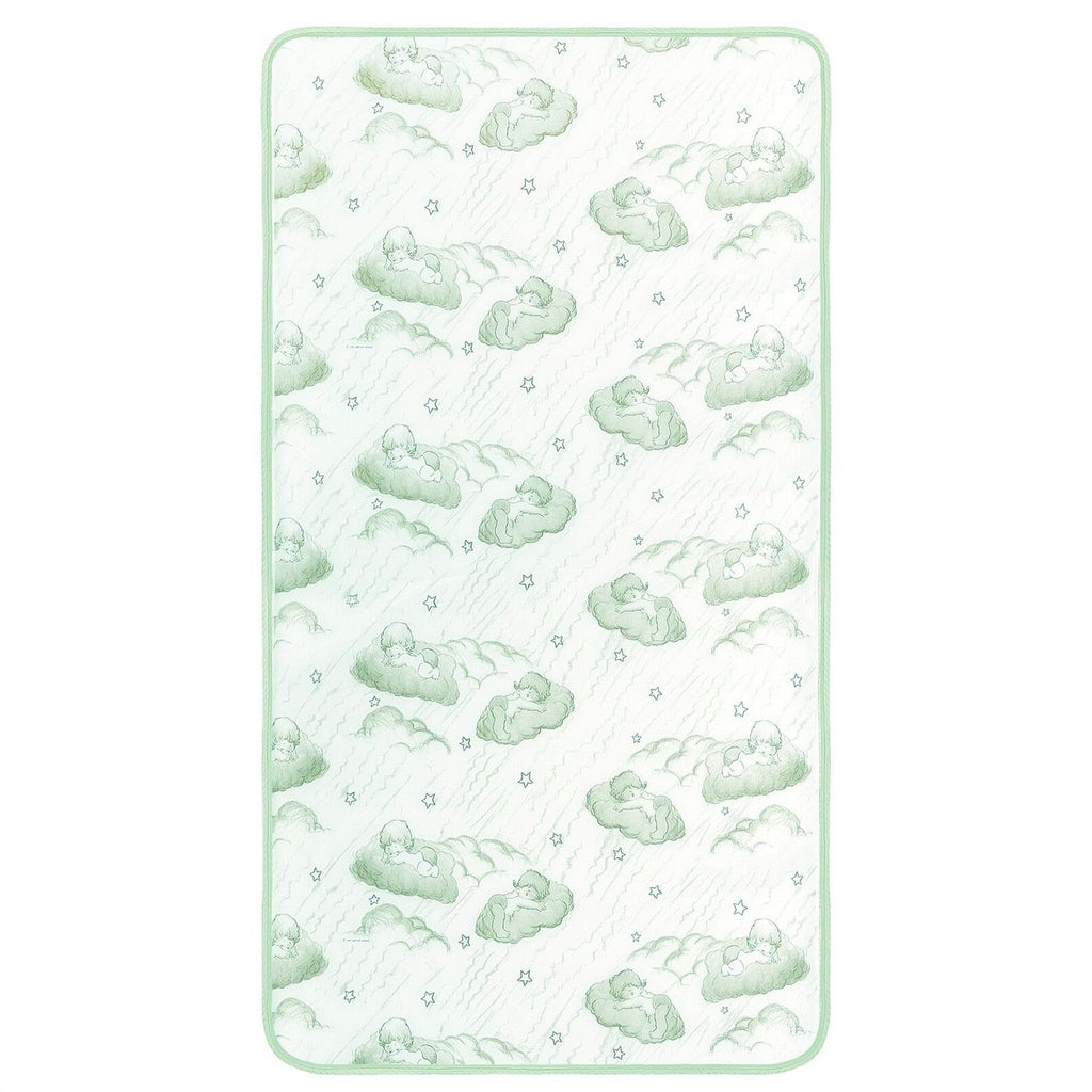 6-inch Firm Spring Coil Mattress Waterproof Standard Crib Mattress Made in USA-1