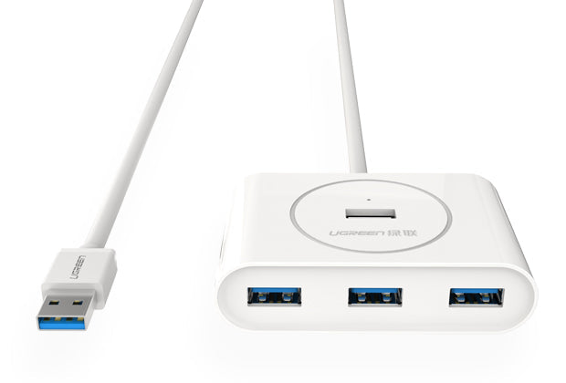 NNEDSZ USB 3.0 4 Ports Hub White 1M (20283)-0