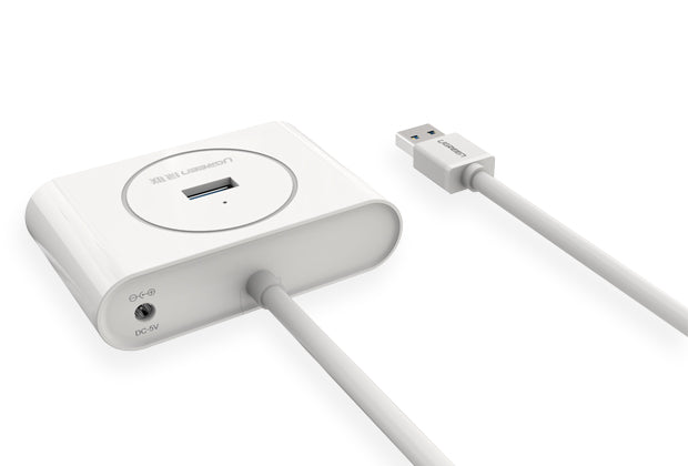 NNEDSZ USB 3.0 4 Ports Hub White 1M (20283)-1
