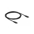 Кабел USB-C 4 (Gen 3x2) 4K60Hz/PD 100W TT 2m, Delock 86980 (86980)-0