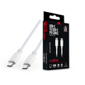 Кабел за данни Maxlife, MXUC-05, USB-C - USB-C 2.0 m 60W, Бял (TF-0180)-0