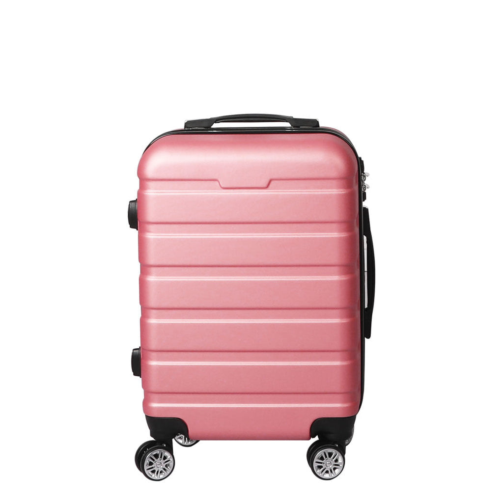 NNEIDS Slimbridge 24"Luggage Case Suitcase Rose Gold 24 inch-0