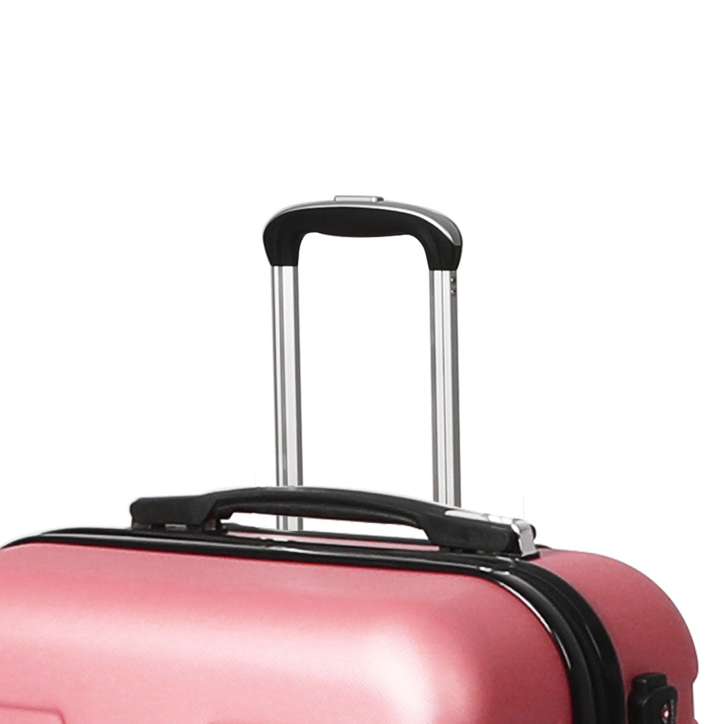 NNEIDS Slimbridge 24"Luggage Case Suitcase Rose Gold 24 inch-3