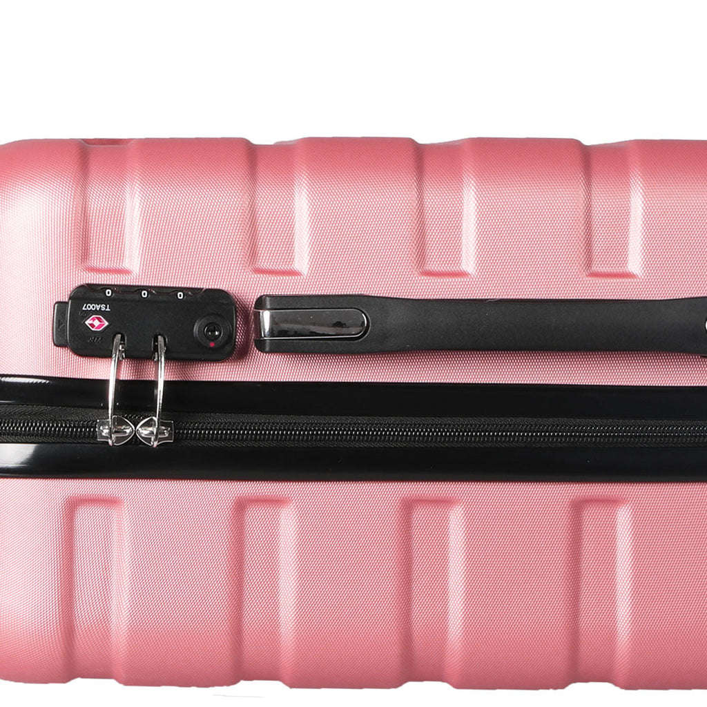 NNEIDS Slimbridge 24"Luggage Case Suitcase Rose Gold 24 inch-4