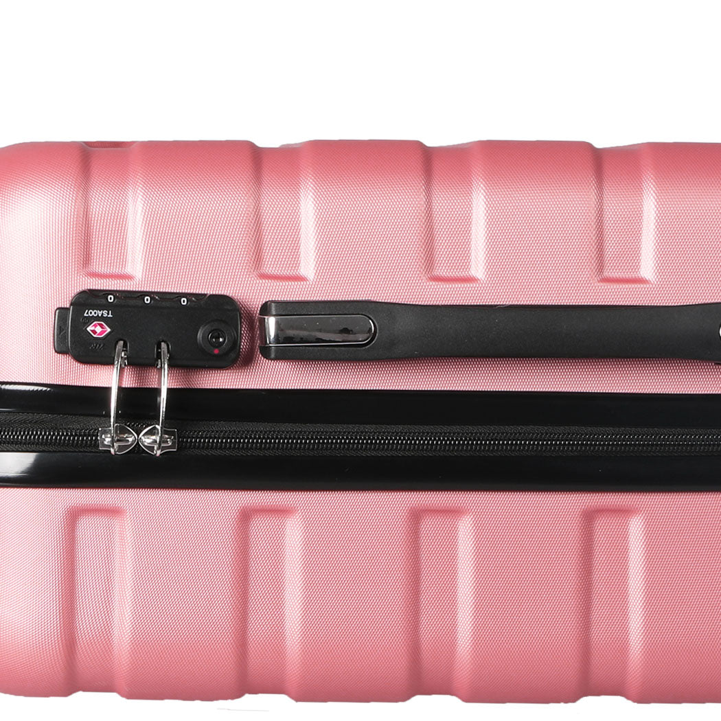 NNEIDS Slimbridge 24"Luggage Case Suitcase Rose Gold 24 inch-4